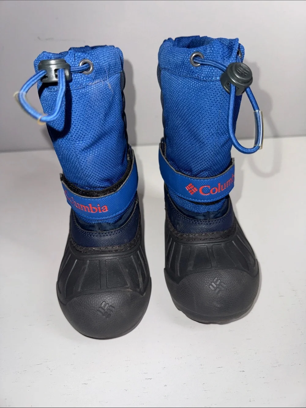 Columbia Powderbug Snowlite 400g Kids Snow Boots Blue Black Size 11